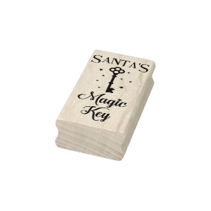 Leuke Santa's Magic Key Rubberstempel