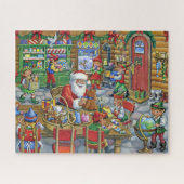 Leuke Santa's Workshop Legpuzzel (Horizontaal)