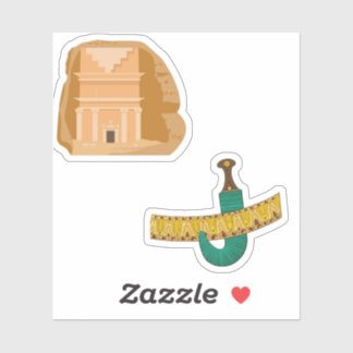 Leuke Saudische cultuur stickers