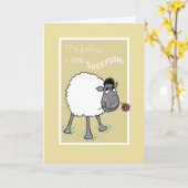 Leuke Schapen, die Beschaamd, Droevig, de Kaart (Gele Bloem)