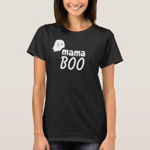 Leuke Schattigee Ghost Halloween "Mama Boo" Mom T- T-shirt