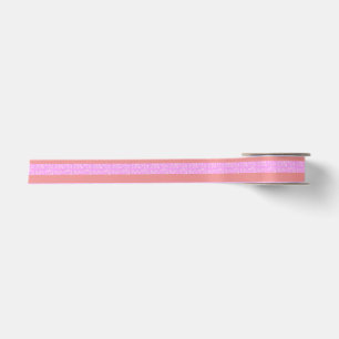 Leuke Schattigee roze geometrische strepen Lint