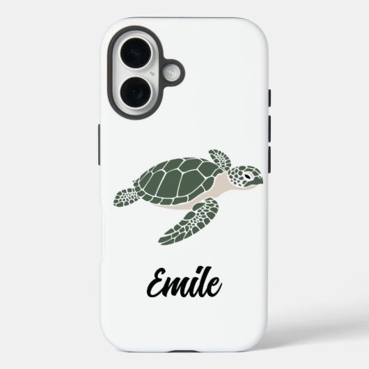leuke schildpad telefoonhoesje Case-Mate iPhone case (Achterkant)