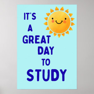 Leuke schooldécor   poster voor de kleuterklas