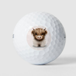Leuke Schotse Hooglanden Koe Golfballen