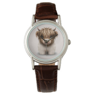 Leuke Schotse Hooglanden Koe Horloge