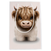 Leuke Schotse Hooglanden Koe Medium Cadeauzakje (Voorkant)