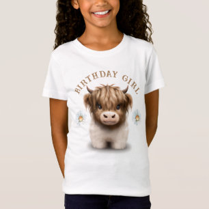 Leuke Schotse Hooglanden Koe T-shirt