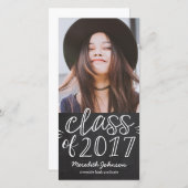 Leuke Scriptie Afstudeerfoto Kaart Aankondiging (Voorkant / Achterkant)