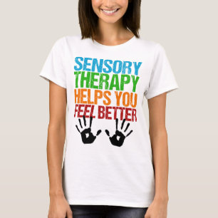 Leuke Sensorische Therapie OT Handprints T-shirt