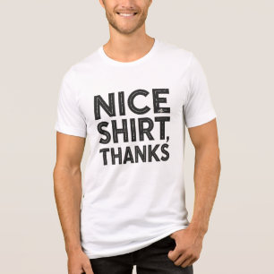Leuke shirt dank je