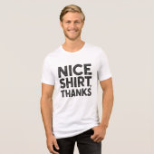 Leuke shirt dank je (Voorkant volledig)