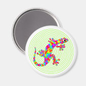 Leuke Sidney Salamander magneet (Voorkant / Achterkant)