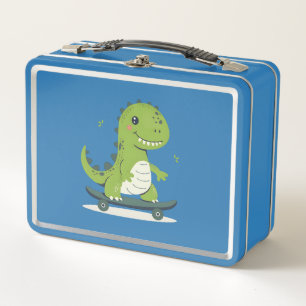 Leuke skateboarden dinosaurus