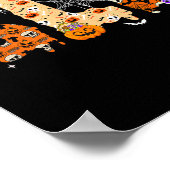 Leuke Slp Halloween Kostuum Pompoen Herfst Skelet Poster (Hoek)