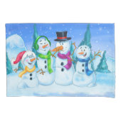 leuke sneeuwkussen kussensloop (Voorkant)