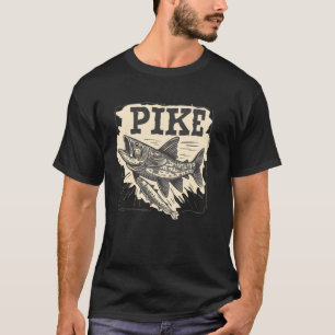 Leuke snoekkostuum voor liefhebbers van noordelijk t-shirt