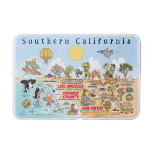 Leuke SoCal badmat