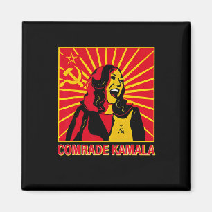 Leuke socialistische kameraad Kamala Commie La Har Magneet