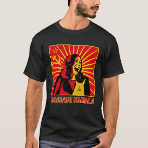 Leuke socialistische kameraad Kamala Commie La Har T-shirt