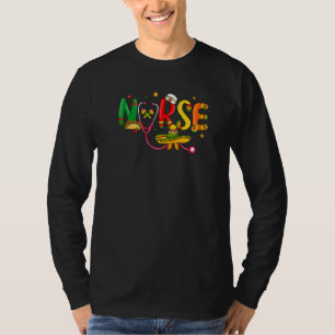 Leuke Sombrero & Stethoscoop Mexicaanse Verpleegst T-shirt
