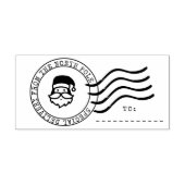 Leuke Speciale Noordpool Levering Santa Postmark Rubberstempel (Afrduk)
