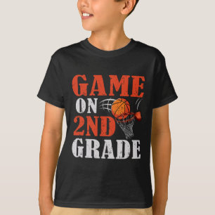 Leuke spelletjes op 2e klas basketbal terug naar s t-shirt