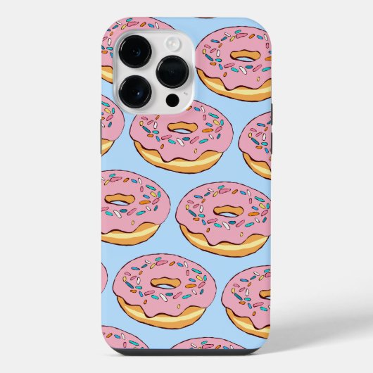 Leuke Spetterdonuts iPhone Hoesje iPhone 14 Pro Max Hoesje (Achterkant)