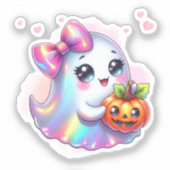 Leuke spooksticker – Schattige Halloween Sticker (Voorkant)