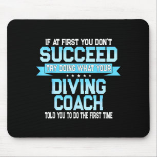 Leuke Srt Coach Meme - Grappige Duikspreuk Muismat