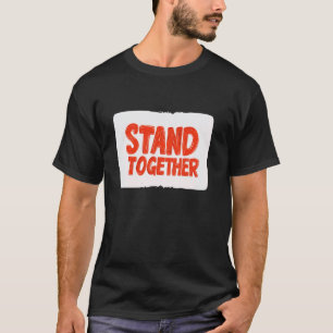 Leuke Stand Together Kostuum voor Jongens en Meisj T-shirt