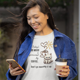 Leuke Stemming Gesponsord door Koffie Pret T-shirt