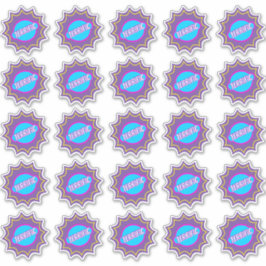 Leuke stickers voor commentaar als beloning voor e