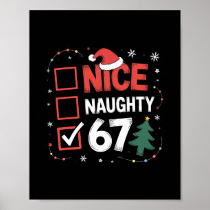 Leuke Stoute 67 Kerst Kleding 67 Meme Mannen Vrouw Poster