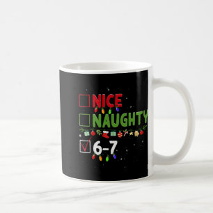 Leuke Stoute 67 Zes Zeven Grappig Kerstmis 6 7 Mem Koffiemok