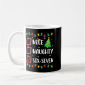 Leuke Stoute 67 Zes Zeven Grappige Kerstmis 6 7 Me Koffiemok (Links)
