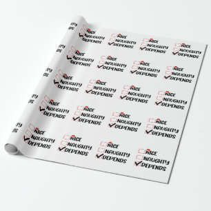 Leuke Stoute Afhankelijk Sinterklaas Kerstlijst Cadeaupapier