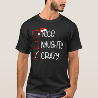 Leuke Stoute Gekke Kerstwenslijst T-shirt