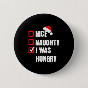 Leuke Stoute Ik Had Honger Grappige Kerstman Li Ronde Button 5,7 Cm