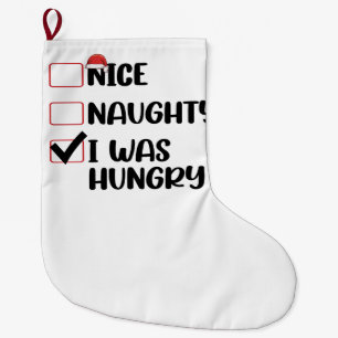 Leuke Stoute Ik Had Honger Kerst Wenslijst Grote Kerstsok