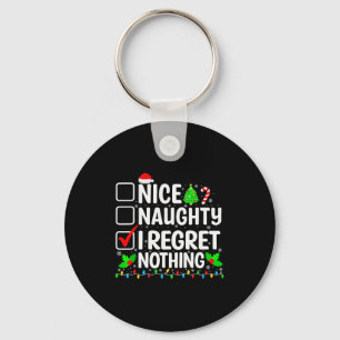 Leuke Stoute Ik Heb Nergens Spijt Van Kerstwenslij Sleutelhanger