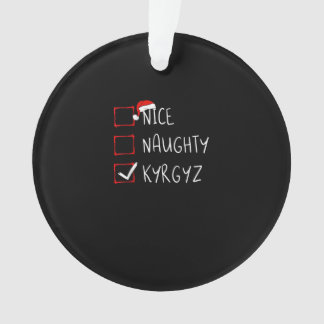 Leuke Stoute Kerst Kyrgyzstan Erfgoed Ornament