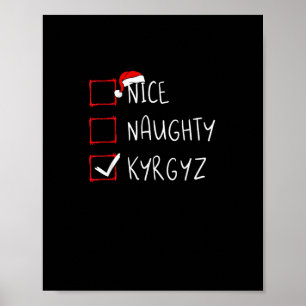 Leuke Stoute Kerst Kyrgyzstan Erfgoed Poster