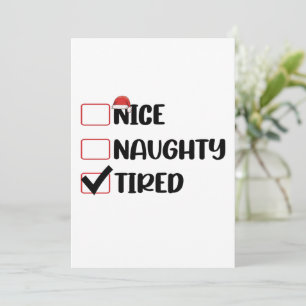 Leuke Stoute Moeie Kerst Wensenlijst Xmas Kerstman Kaart