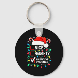Leuke Stoute Onvoldoende Bewijs T-shirt Funny Chr Sleutelhanger