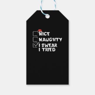 Leuke Stoute Probeerde Mijn Best Vakantie Humor Cadeaulabel