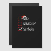 Leuke stoute Servische Kerst Erfenis   (Voorkant / Achterkant)