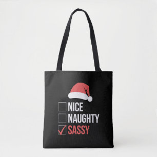 Leuke Stoute Vette Kerst Wensenlijst  Draagtas