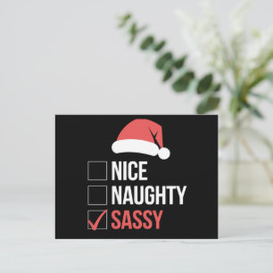 Leuke Stoute Vrolijke Kerst Wenslijst Feestdagenkaart