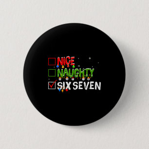Leuke Stoute Zes Zeven Meme Grappige 67 Brainrot K Ronde Button 5,7 Cm